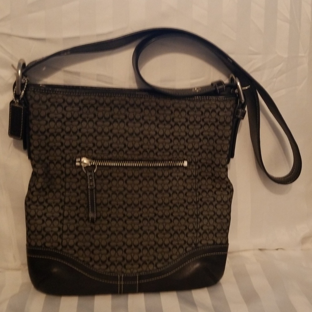 Coach Leather Crossbody Bag